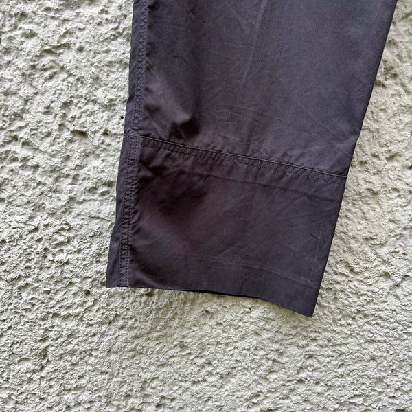 Dries van Noten Black Baggy Trousers Close-Up