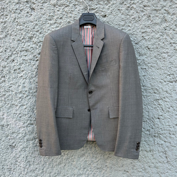 Thom Browne Grey Two-Piece Suit