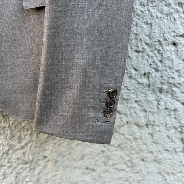 Thom Browne Grey Two-Piece Suit Cuffs