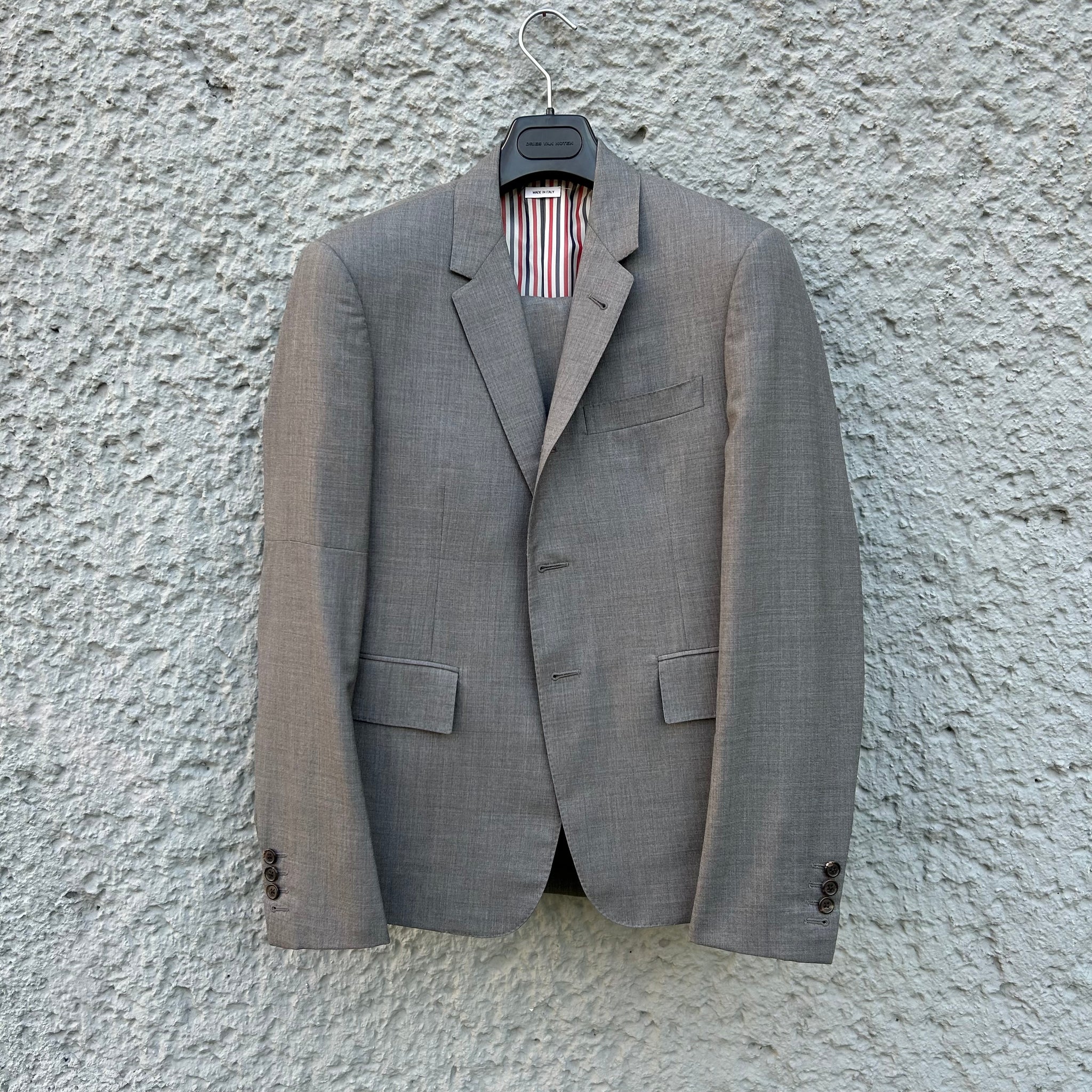 Thom Browne Grey Two-Piece Suit