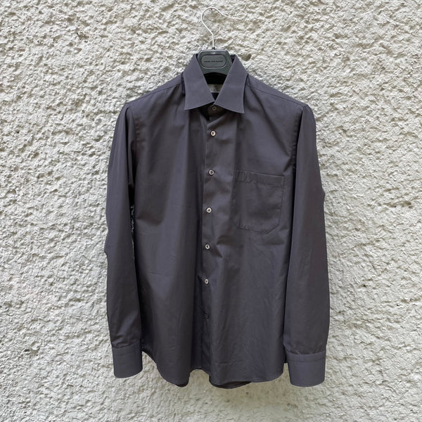 Canali Black Dress Shirt