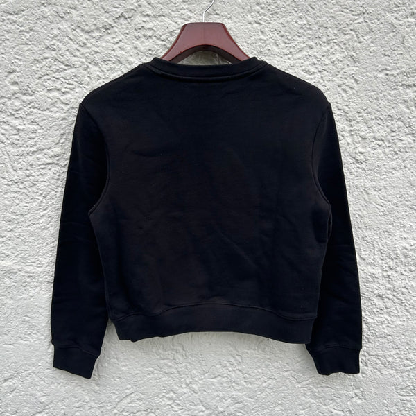 Dries van Noten Black Crewneck Sweater Sweatshirt