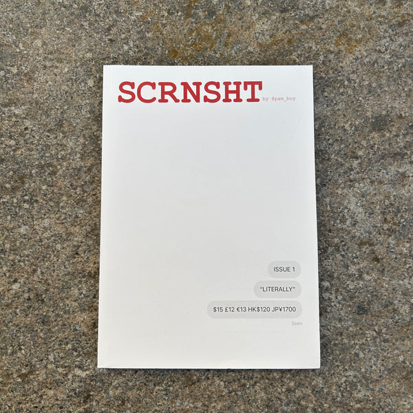 SCRNSHT Magazine Volume 1 by Pierre A. M’Pelé