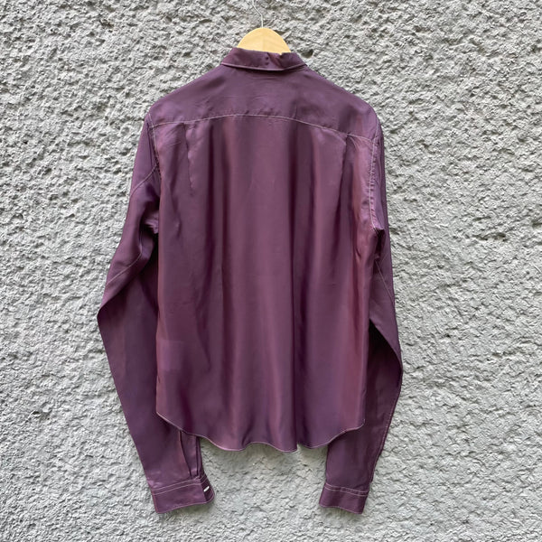  Comme des Garcons Homme Plus Cupro Shirt with Oversized Sleeves F/W20 Backside