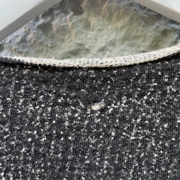 Label Under Construction Reversible Wool Sweater Detail