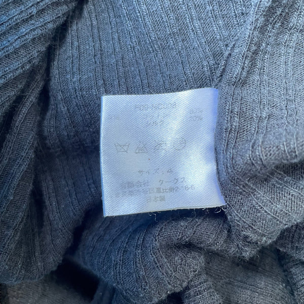 Number (N)ine Black Long-Sleeved T-Shirt Tag