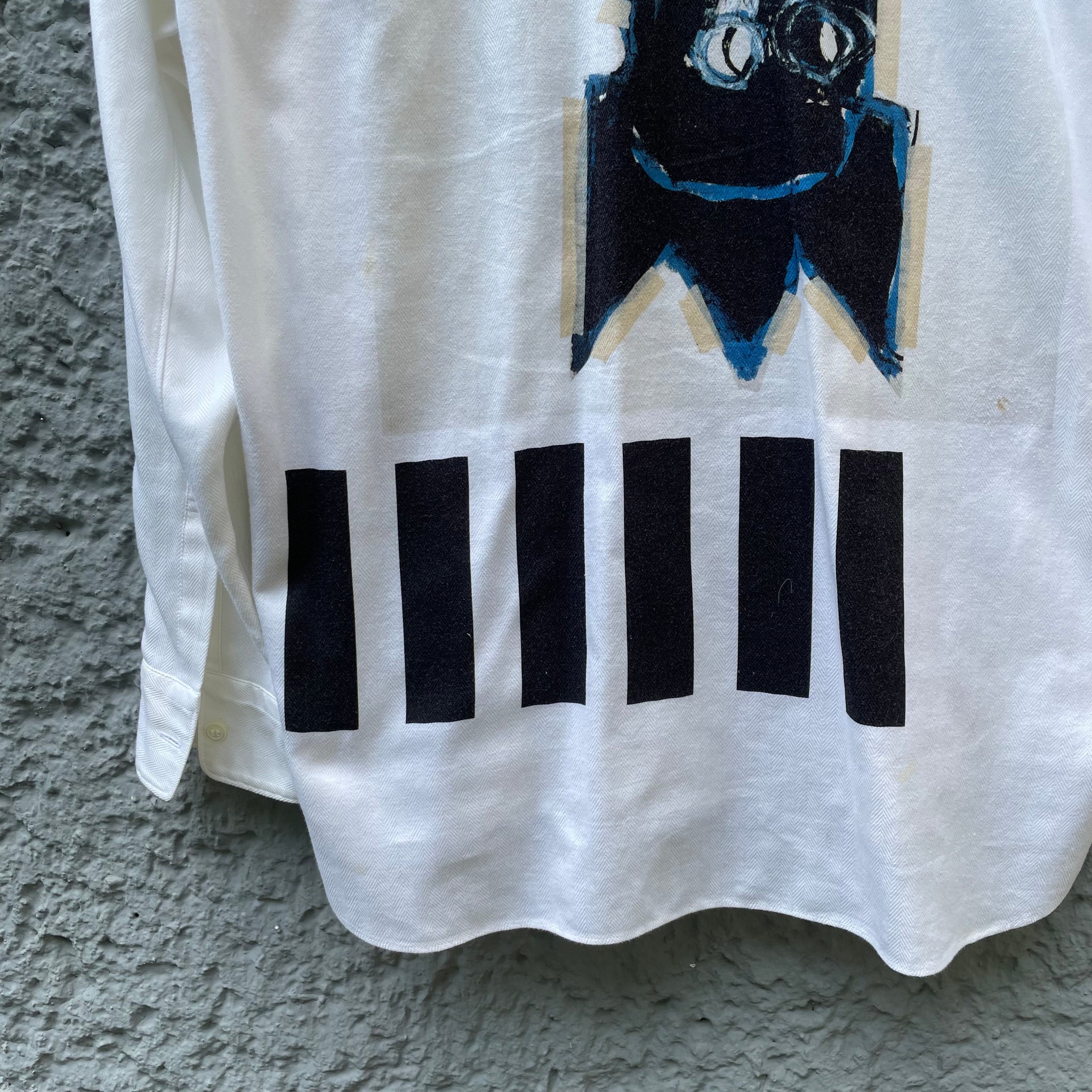 Comme des garcons shirt fashion basquiat