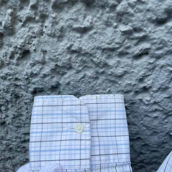Thom Browne White Patterned Shirt Flaw