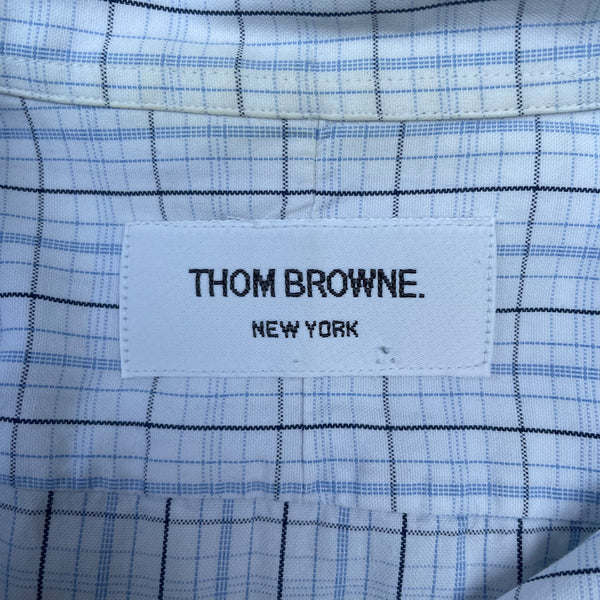 Thom Browne White Patterned Shirt Tag