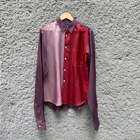  Comme des Garcons Homme Plus Cupro Shirt with Oversized Sleeves F/W20