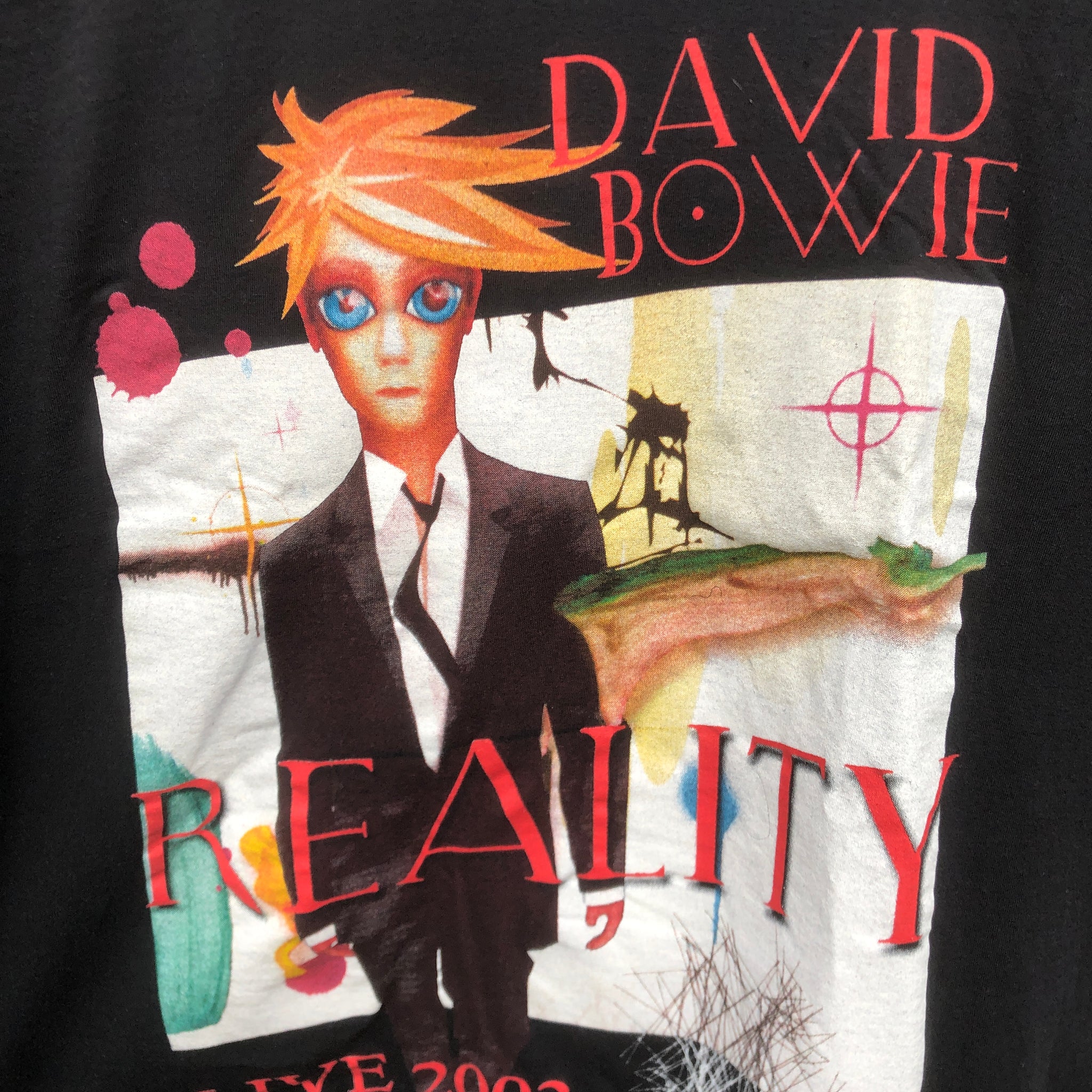 Vintage Black David Bowie 