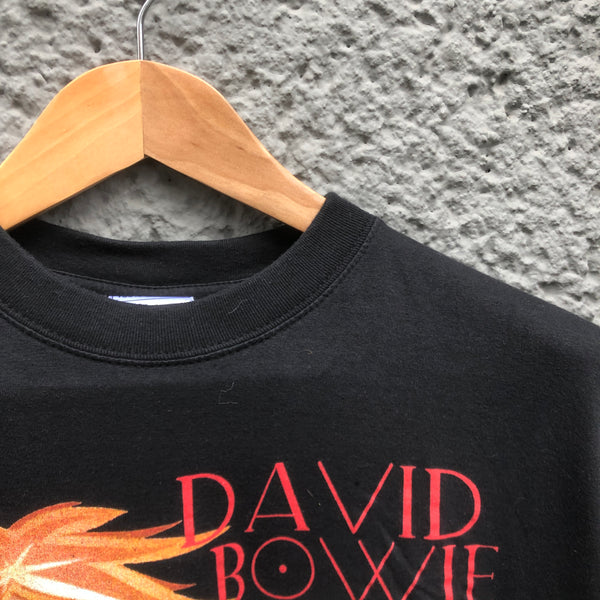 Black David Bowie "Reality" Tour T-Shirt 2003