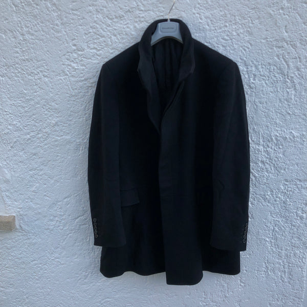 Heavy Black Overcoat