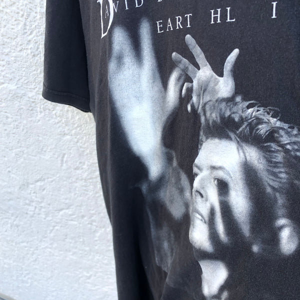 Black David Bowie "Earthling" T-Shirt 1997