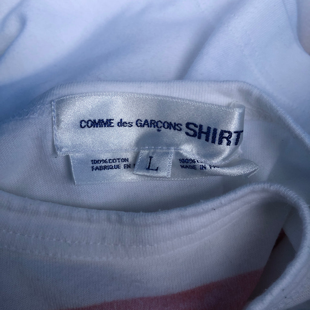 Comme des Garcons Shirt White Richard Prince 