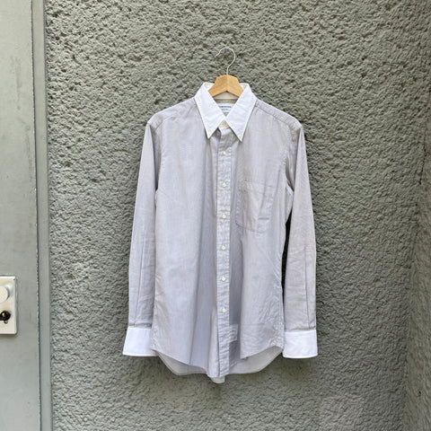 Grey Button-Down Shirt