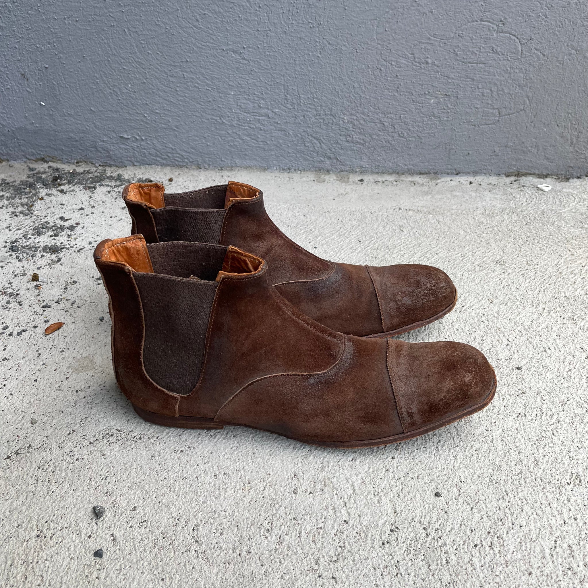 PAUL HARNDEN SHOEMAKERS LEATHER WORK BOOTS 8 UK *FREE FAST