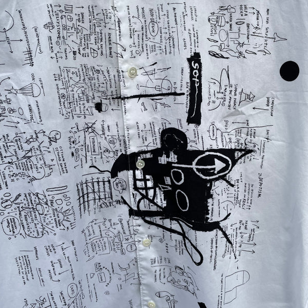 White Jean-Michel Basquiat Shirt F/W18