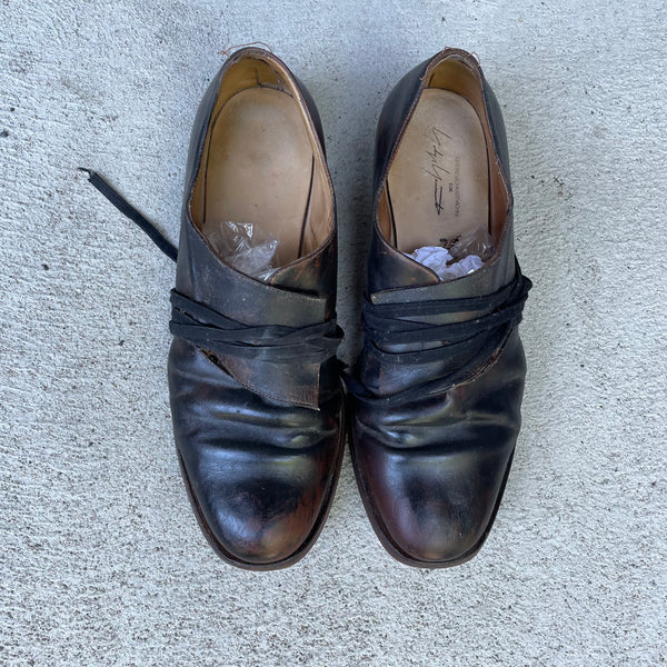 Yohji Yamamoto X Cherevichkiotvichki Derby Shoes with Clasp S/S18