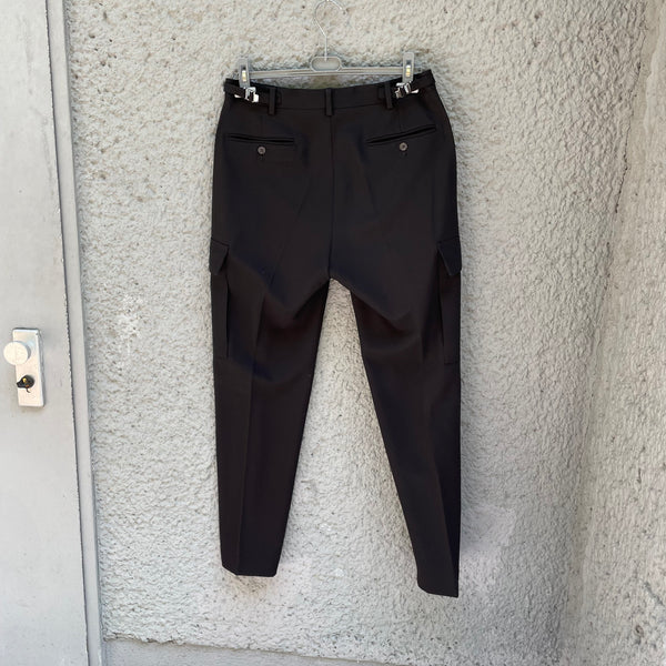 Black Trousers with Combat Pockets S/S03