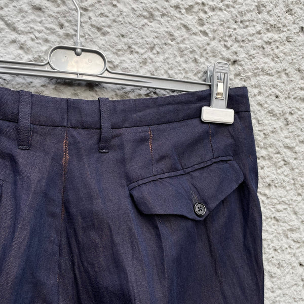 Sample Blue/Purple Relaxed Trousers S/S13