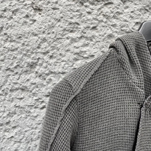 Grey Double-Layer Coat F/W10