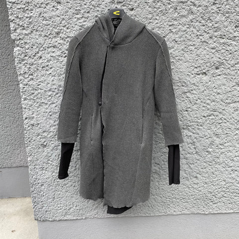 Grey Double-Layer Coat F/W10