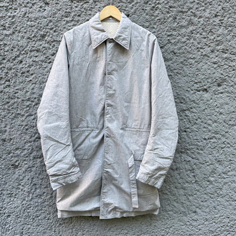 Taichi Murakami Grey Coat with contrasting Lining
