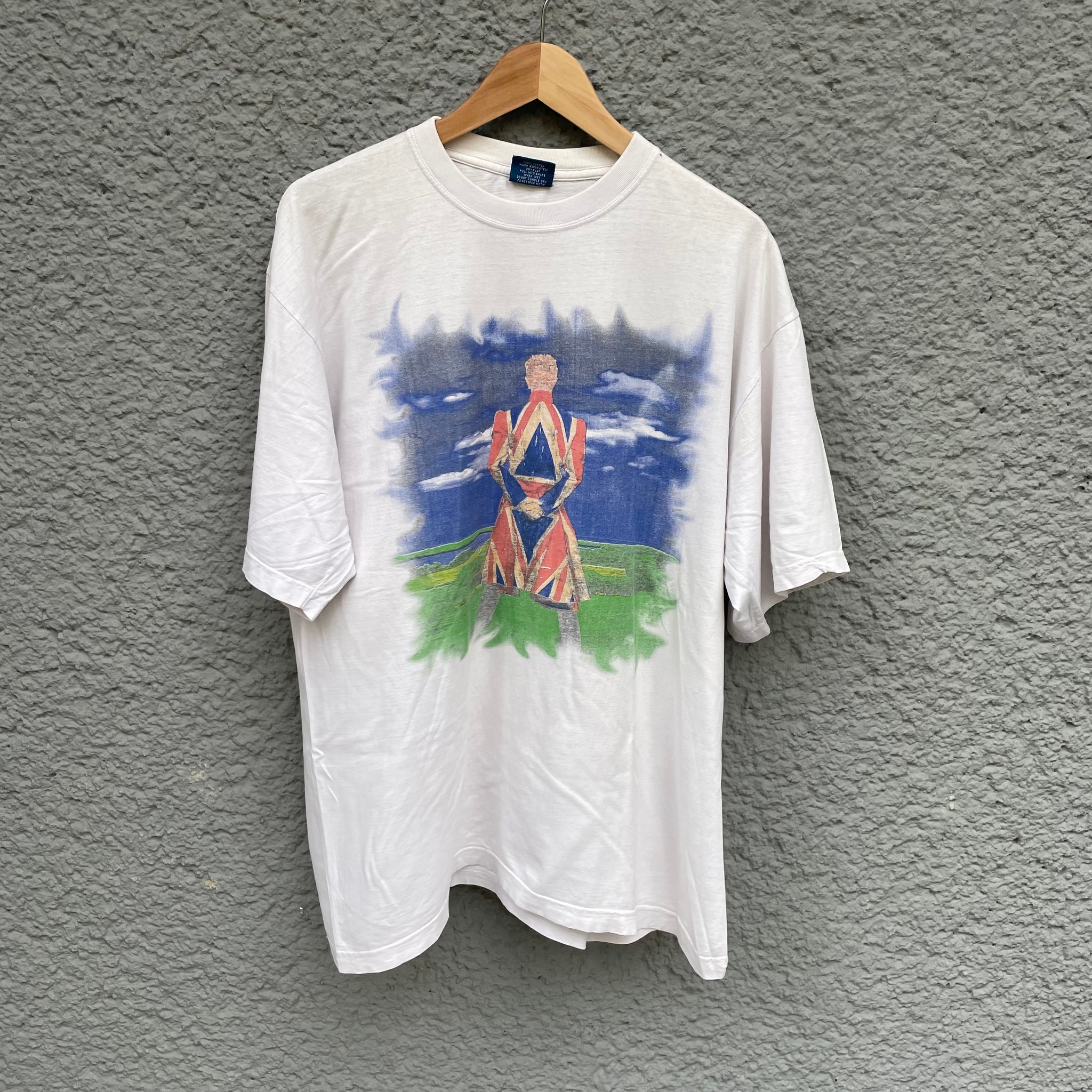 White David Bowie "Earthling" T-Shirt 1997