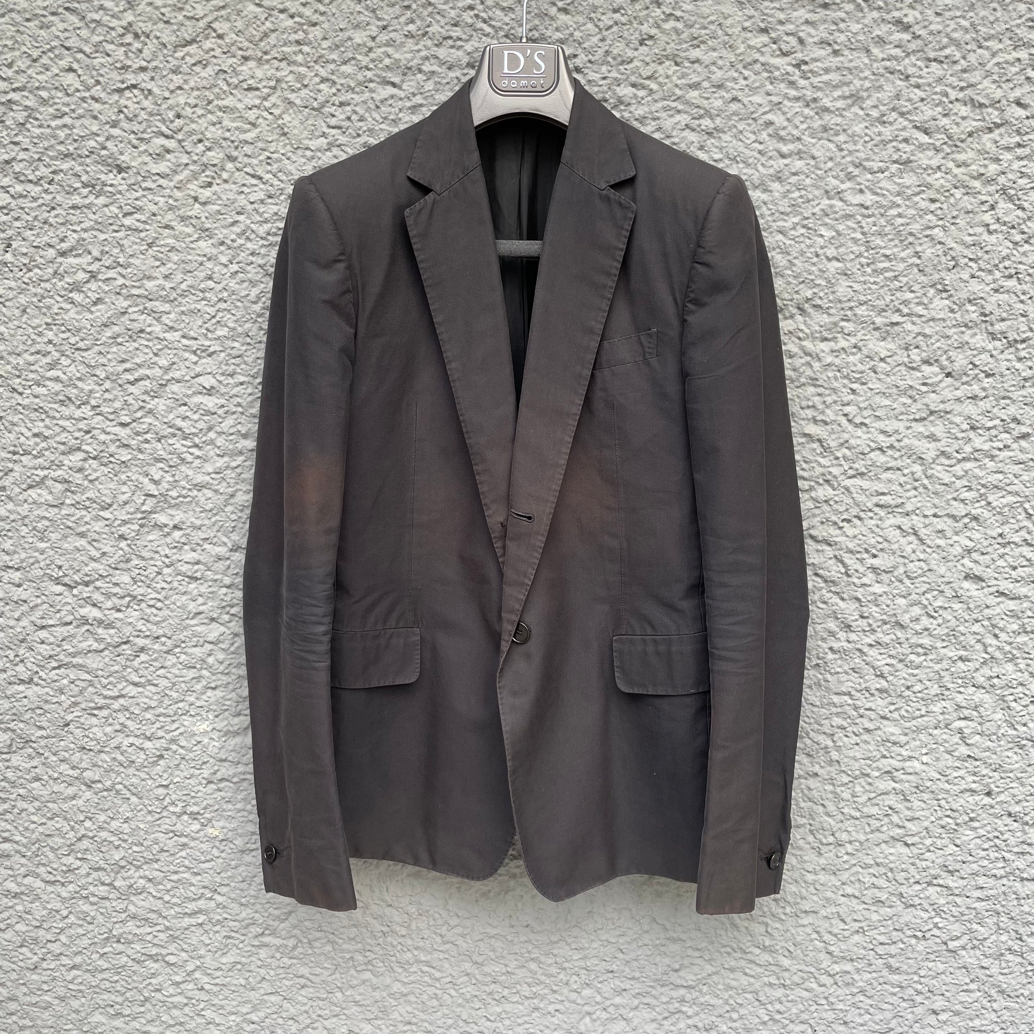 Carol Christian Poell Faded Black Two Button Blazer – Asa