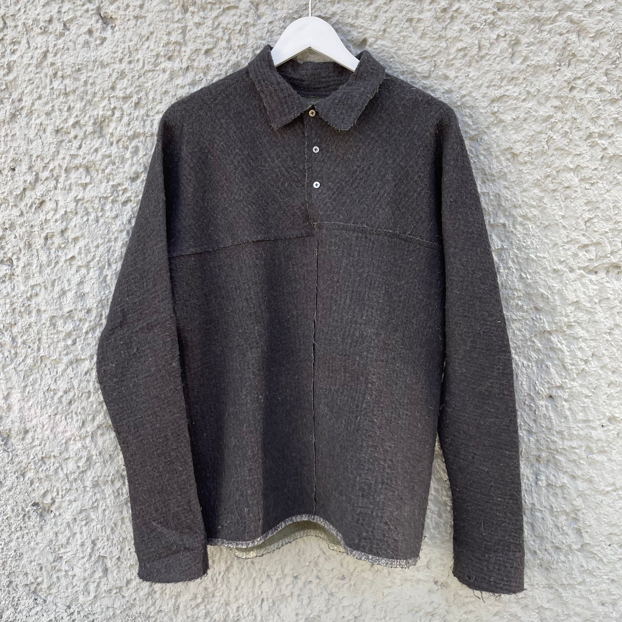 Ma+ Maurizio Amadei Black Wool Sweater