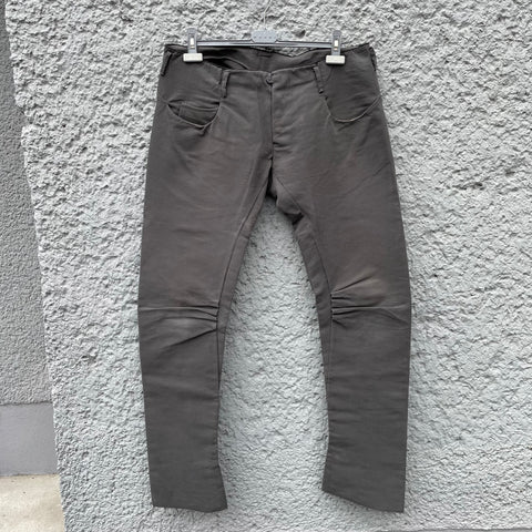 Ma+ Maurizio Amadei Grey C-shaped Trousers
