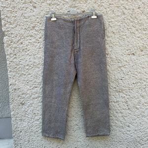 Geoffrey B. Small Grey Heavy Trousers
