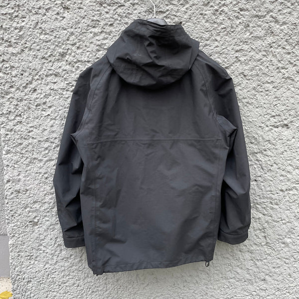 Comme des Garcons Junya Watanabe Black Hooded Goretex Jacket with Pockets